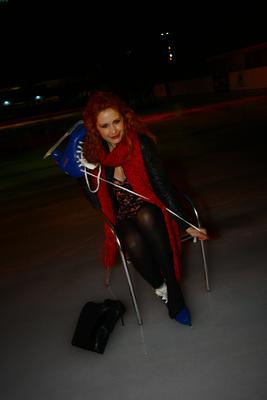 Juventus Jégterasz megnyitó-stock-foto