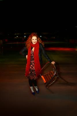 Juventus Jégterasz megnyitó-stock-foto