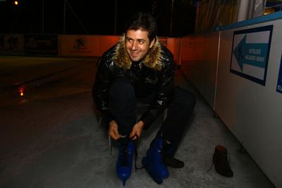 Juventus Jégterasz megnyitó-stock-foto