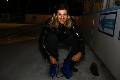 Juventus Jégterasz megnyitó-stock-foto