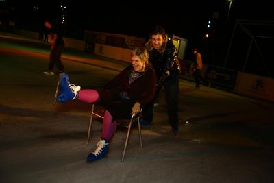 Juventus Jégterasz megnyitó-stock-foto