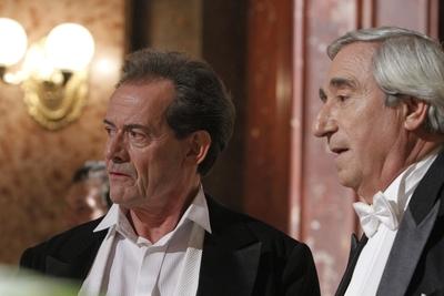 A "Kaland" című film forgatása-stock-foto