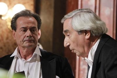 A "Kaland" című film forgatása-stock-foto