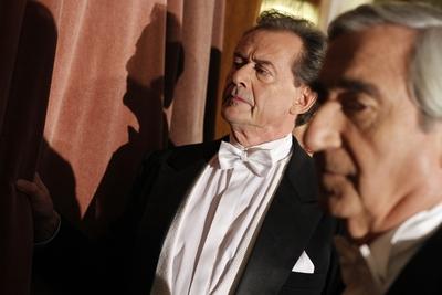 A "Kaland" című film forgatása-stock-foto