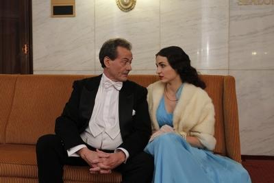 A "Kaland" című film forgatása-stock-foto