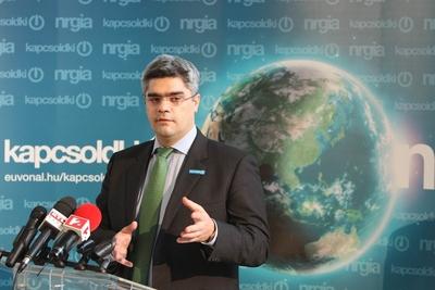 A "Kapcsold ki! II." kampányának sajtótájékoztatója-stock-foto