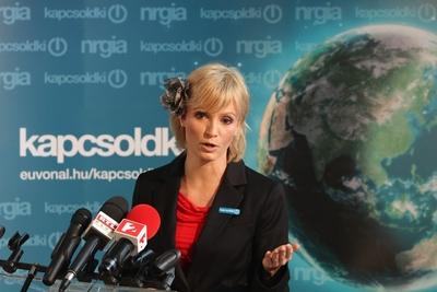 A "Kapcsold ki! II." kampányának sajtótájékoztatója-stock-foto