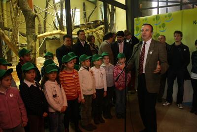 Felavatták a környezetvédelem nagyköveteit-stock-foto