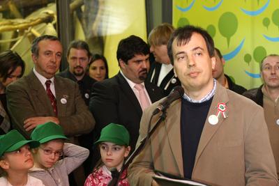 Felavatták a környezetvédelem nagyköveteit-stock-foto