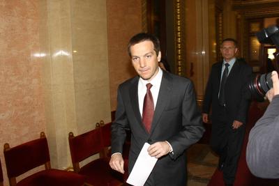 A kormány hivatalos fotózása-stock-foto