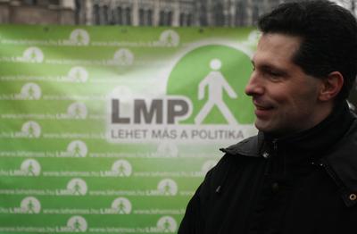 LMP performance a Kossuth téren-stock-photo