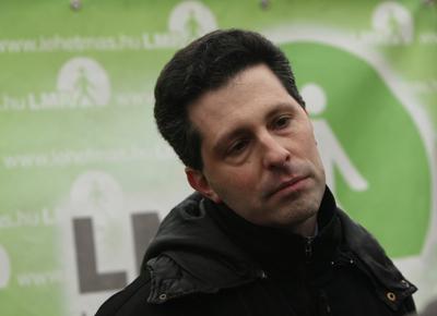 LMP performance a Kossuth téren-stock-foto