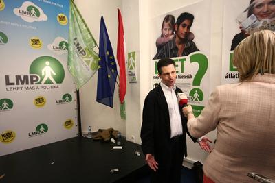 Választás 2010 - Lehet Más a Politika-stock-foto