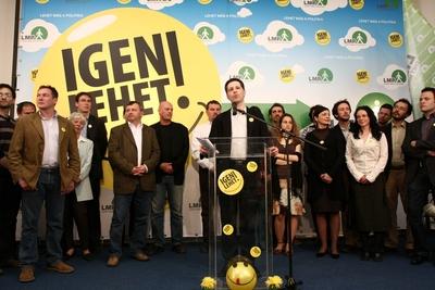 Választások éjszakája - második forduló-stock-foto