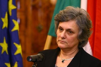 Miroslav Lajcak Budapesten-stock-foto