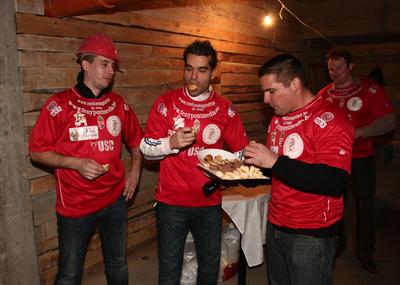 Sztárok a munkahelyi sportért-stock-foto