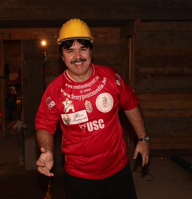 Sztárok a munkahelyi sportért-stock-foto