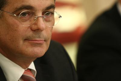 Monetáris Tanács ülése-stock-foto