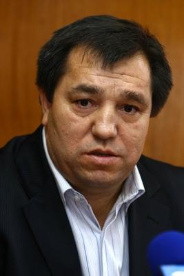 Az Országos Cigány Önkormányzat sajtótájékoztatója-stock-foto