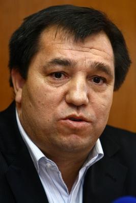 Az Országos Cigány Önkormányzat sajtótájékoztatója-stock-foto