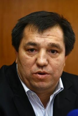 Az Országos Cigány Önkormányzat sajtótájékoztatója-stock-foto