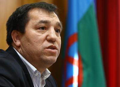 Az Országos Cigány Önkormányzat sajtótájékoztatója-stock-foto