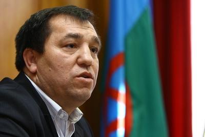 Az Országos Cigány Önkormányzat sajtótájékoztatója-stock-foto