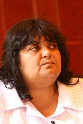 Országos Cigány Önkormányzat sajtótájékoztatója-stock-foto