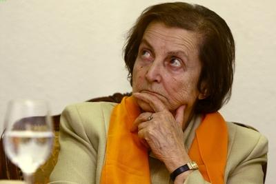 Ormos Mária és Krausz Tamás előadása-stock-foto