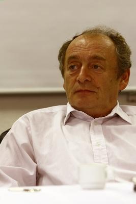 Ormos Mária és Krausz Tamás előadása-stock-foto