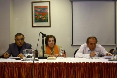 Ormos Mária és Krausz Tamás előadása-stock-foto