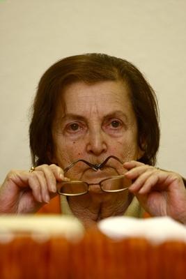 Ormos Mária és Krausz Tamás előadása-stock-foto