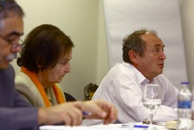 Ormos Mária és Krausz Tamás előadása-stock-foto