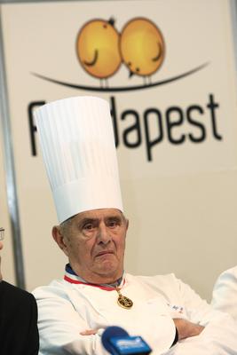 Paul Bocuse mesterszakács-stock-photo