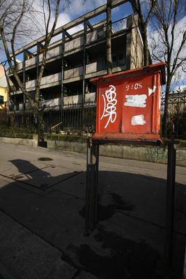 Postaláda-stock-foto