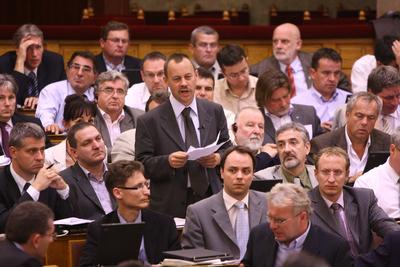 Országgyűlés-stock-foto