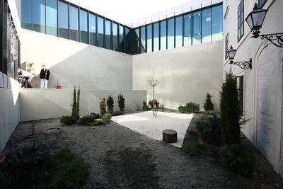 Építkezés a Rácz Fürdőnél-stock-foto