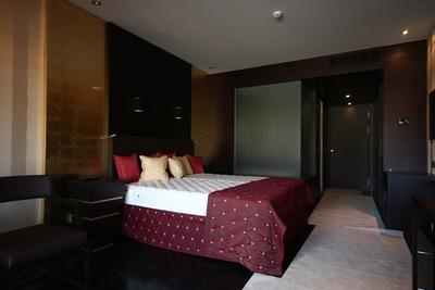 Építkezés a Rácz Fürdőnél-stock-foto