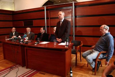 Levél Sólyom László megválasztásáért-stock-foto