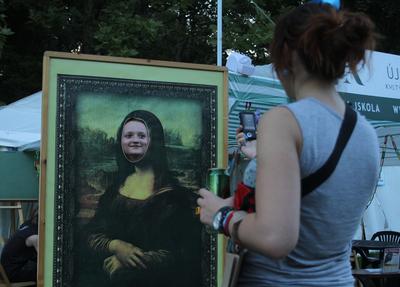Sziget Fesztivál 2010-stock-foto