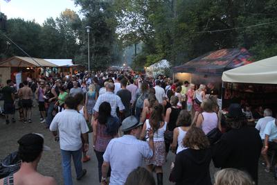 Sziget Fesztivál 2010-stock-foto