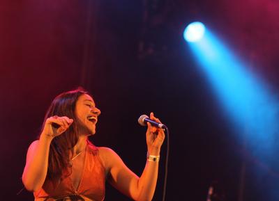 Cseh Tamás emléknap - Sziget Fesztivál 2010-stock-foto