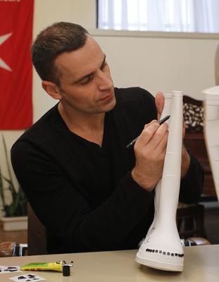 Egyedi csizmát készítenek a sztárok-stock-foto