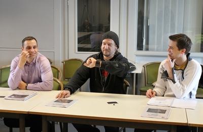 Sztárok a reptéren-stock-foto