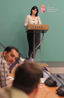 Reptéri biztonság - sajtótájékozttó-stock-foto