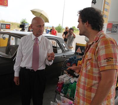 Üvegtigris 3 - forgatás-stock-foto