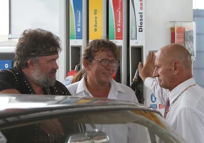 Üvegtigris 3 - forgatás-stock-foto