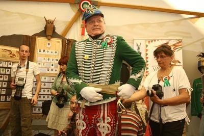 A Nemzeti Vágta 2009 sajtótájékoztatója-stock-foto