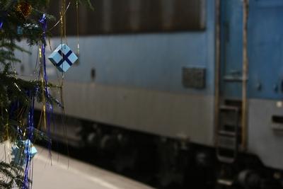 Vasutassztrájk Budapesten-stock-foto