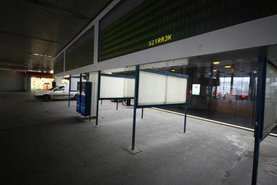 Vasutassztrájk Budapesten-stock-foto